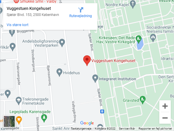 Vuggestuen Kongehuset på Google Maps